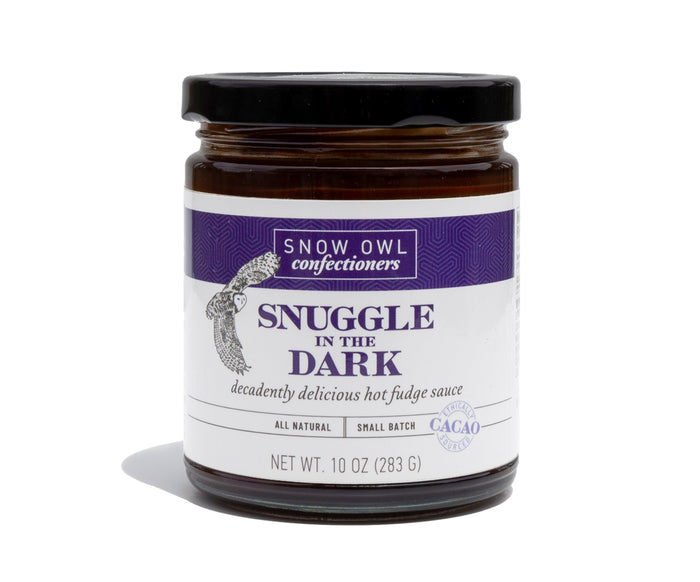 Snuggle in the Dark Dark Chocolate Fudge Sauce – product photograph