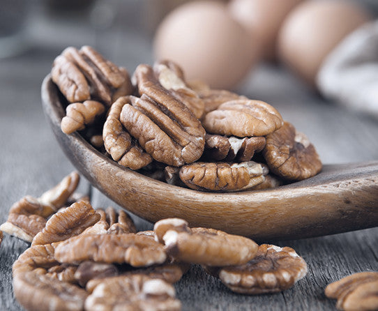 Pecans pictured as flavor inspiration for Southern Pecan coffee