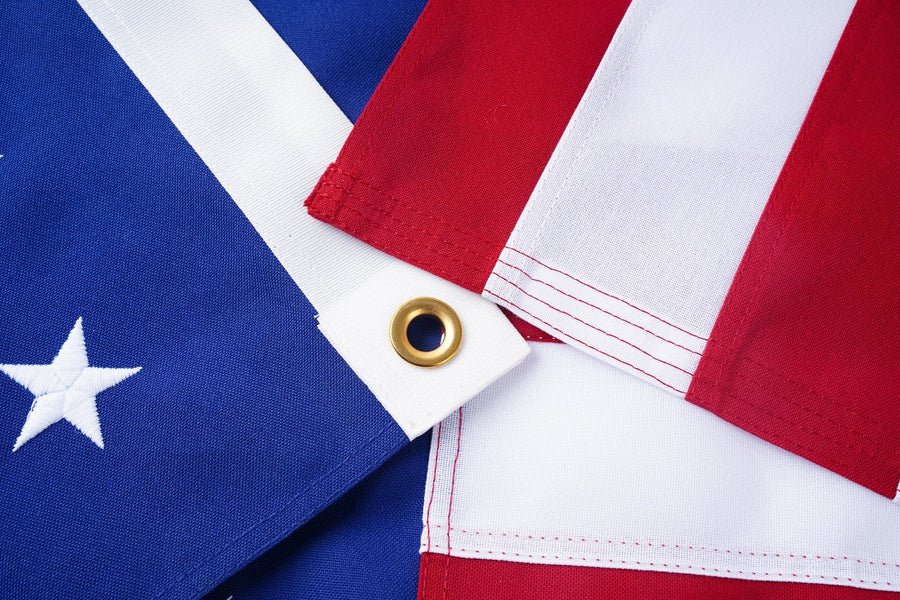 USA-made polyester American flag — product image 2