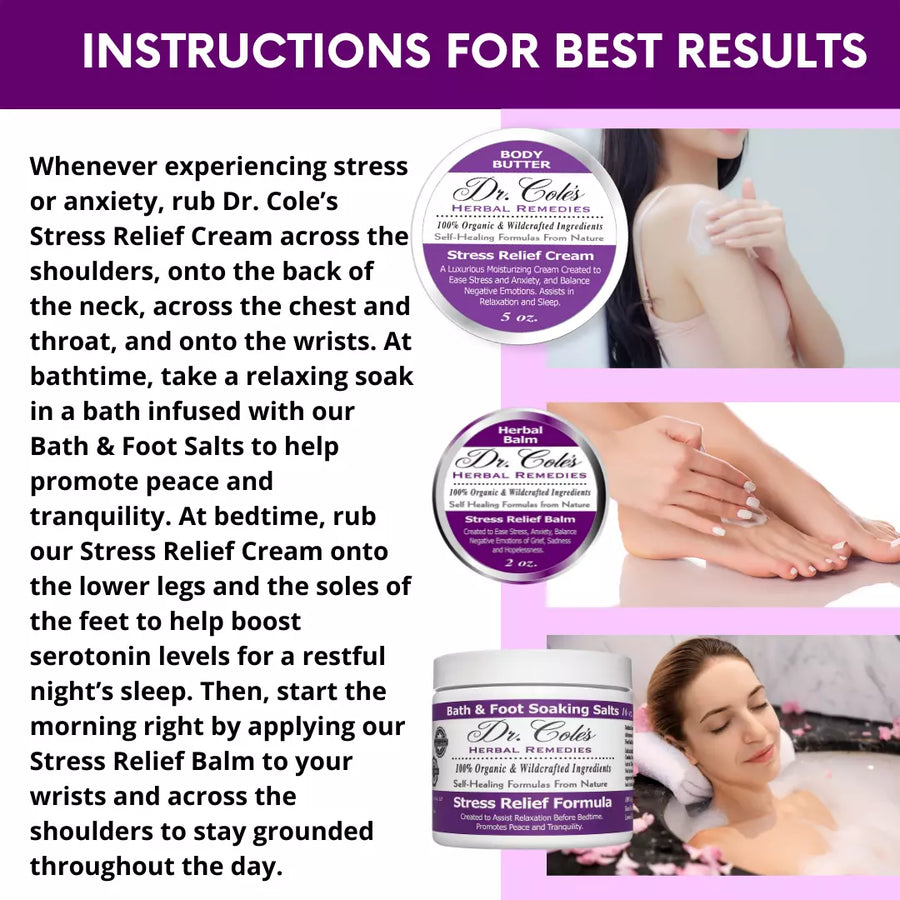 29 - Dr. Cole’s Organic Stress Relief Herbal Balm