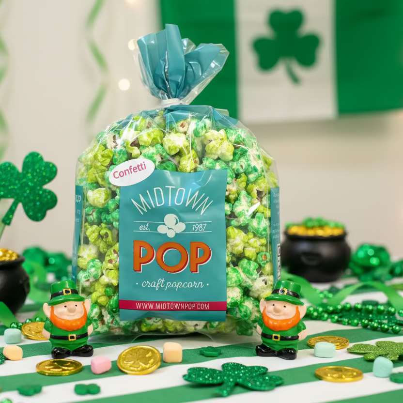 St. Patrick's Day Confetti Popcorn — gourmet popcorn product image 2 of 2
