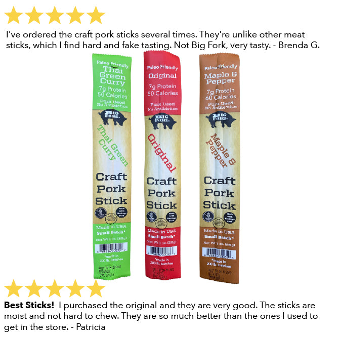 Craft Pork Snack Stick Collection (60 Sticks Total) - product image 4