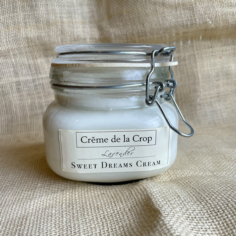 Sweet Dreams Lavender Moisturizing Skin Cream in its labeled container