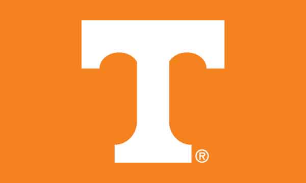 Tennessee Volunteers 3x5 sewn appliqué NCAA flag made in USA