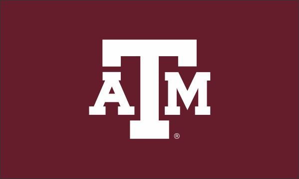 Texas A&M Aggies 3x5 sewn appliqué NCAA flag made in USA