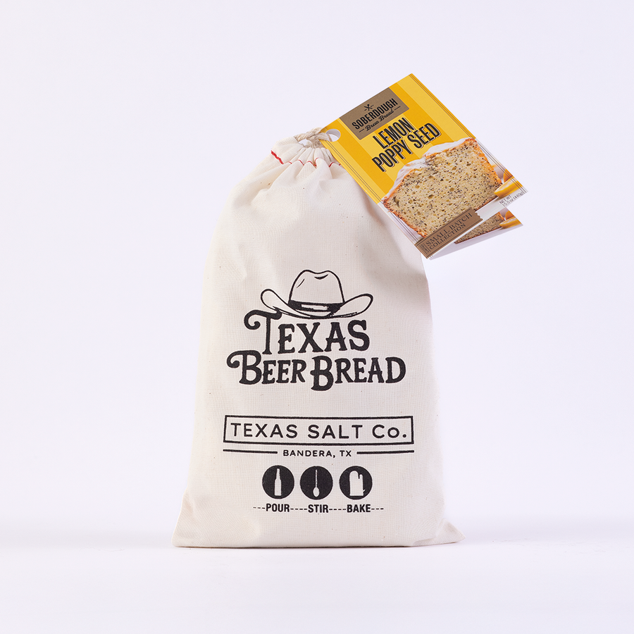 Texas Beer Bread - Lemon Poppy Seed