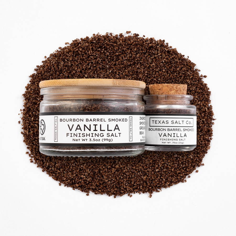 Bourbon Barrel Smoked Vanilla Finishing Salt — product image