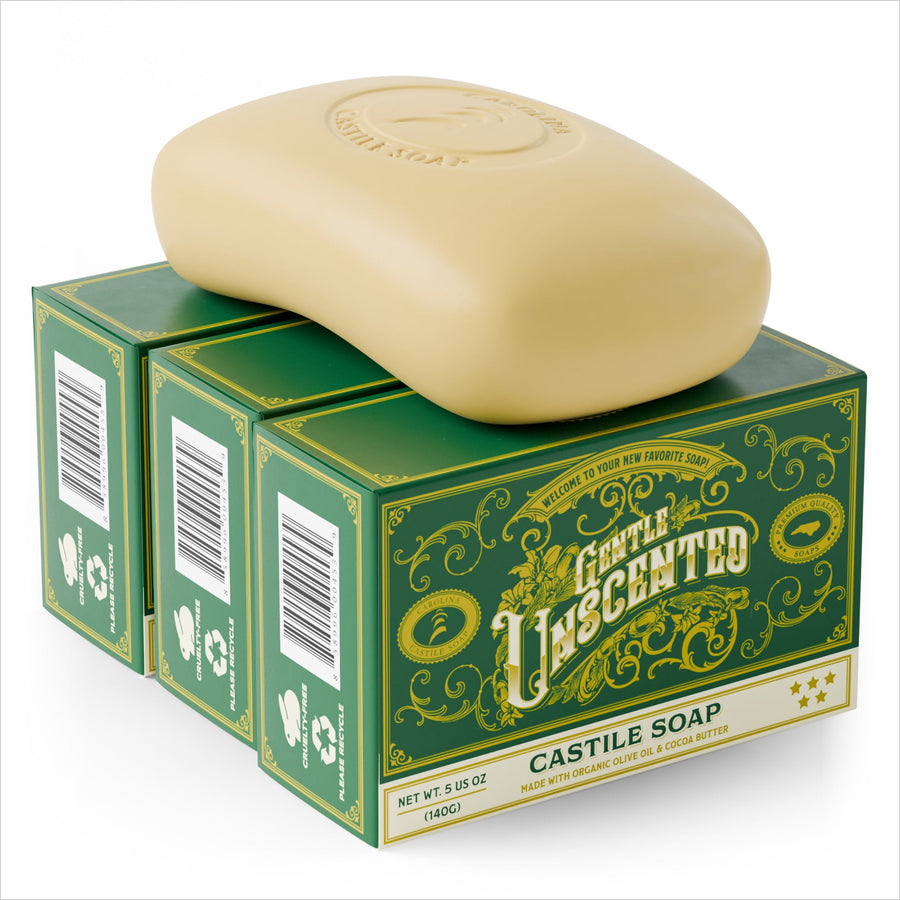 Castile Bar Soap - Gentle Unscented