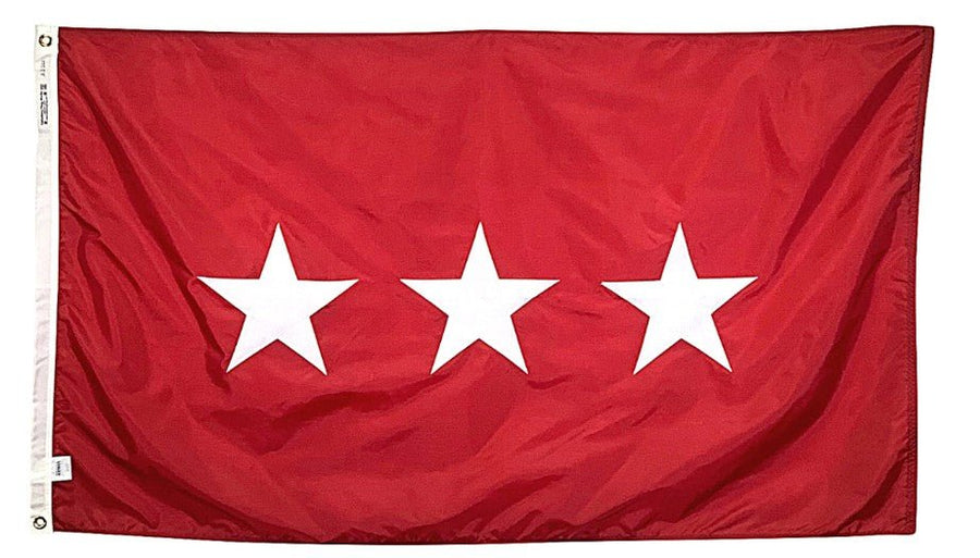 U.S. Army General Officer Flag – 1-Star to 4-Star, Made in USA