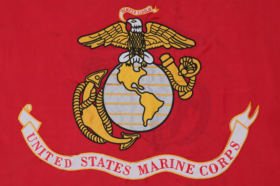 U.S. Marine Corps Flag – Double-Sided, Made in USA