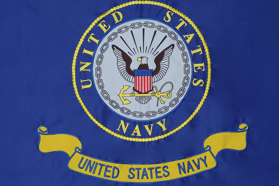 U.S. Navy Flag – Double-Sided, Made in USA