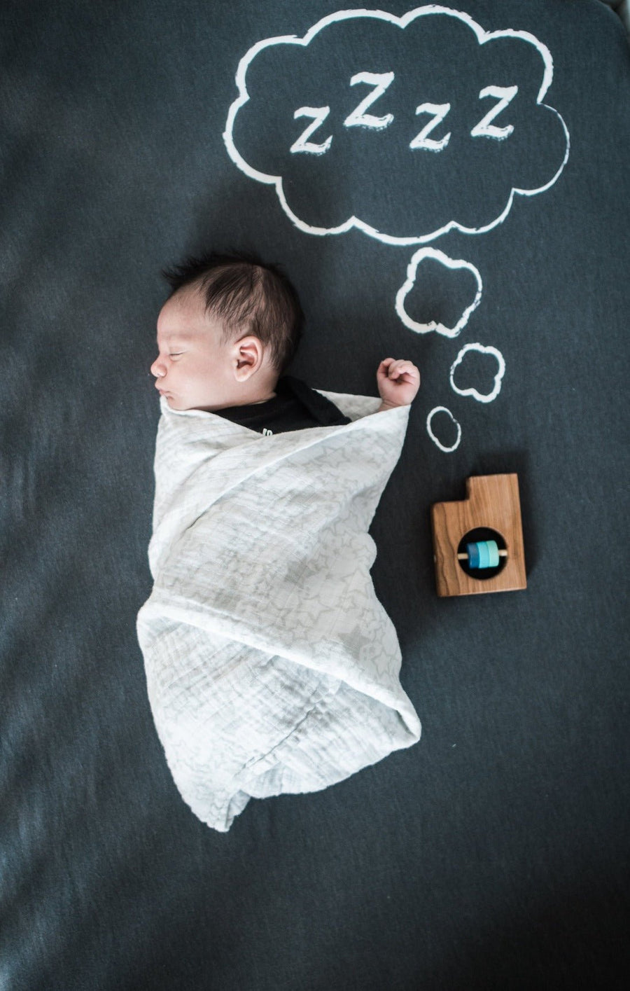 Utah cherry wood rattle in a lifestyle setting