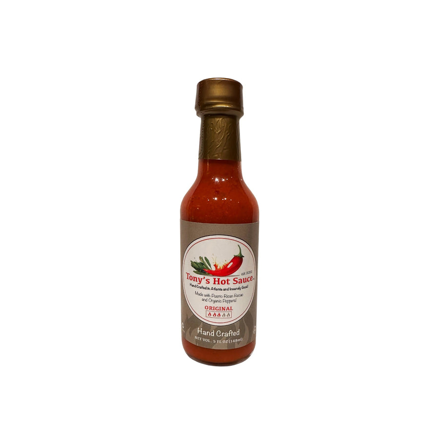 Tony's Handcrafted-"Original" Hot Sauce 5oz Bottle
