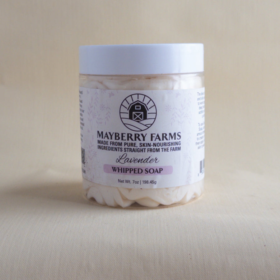 Whipped Soap & Shaving Cream with Goat Milk & Honey – product photo 3