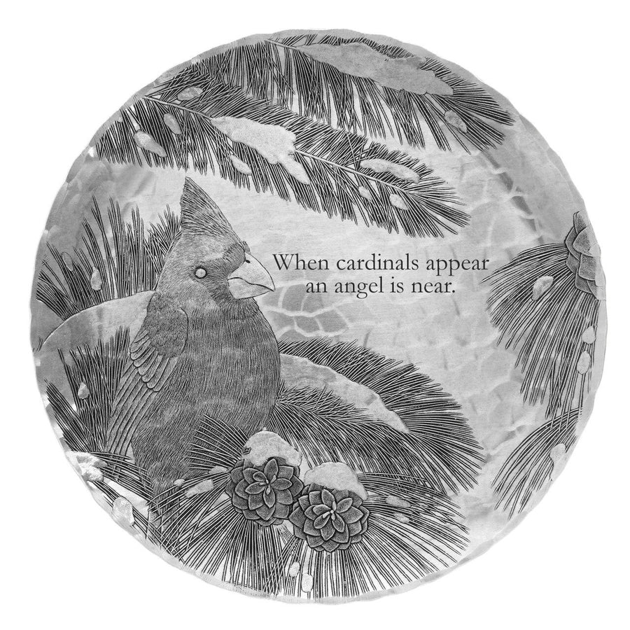 Product view of Winter Cardinal Round Plate
