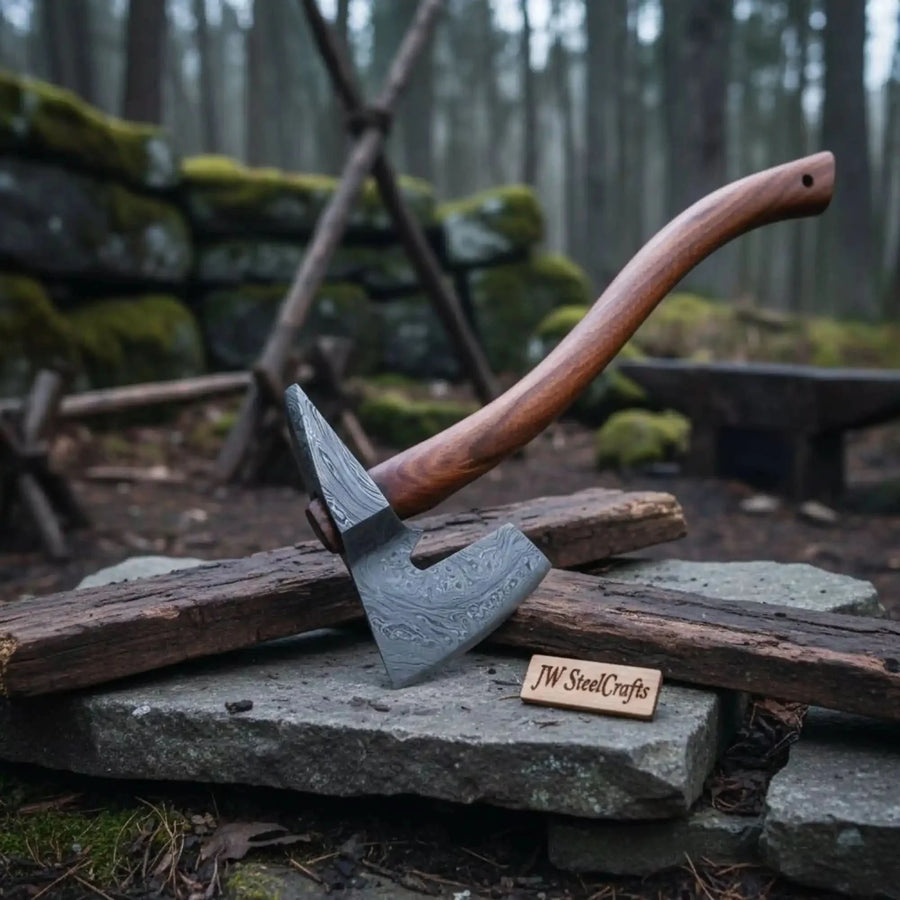 Axe Damascus Steel Axe Viking Axe Hatchet Axe Bearded Axe Tomahawk