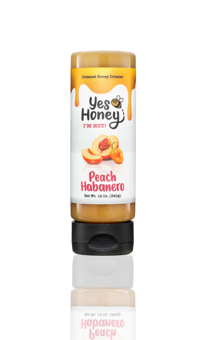 Peach Habanero Hot Honey Drizzler – product image 1